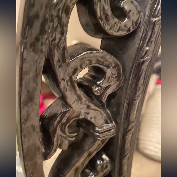 Round Mirror Black - Picture 4 of 6